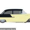 Chevrolet One-Fifty, beige/schwarz, 1957, 1:64, IXO America