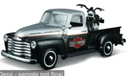 Chevrolet 3100, schwarz/silber, 1950, 1:24, Maisto
