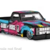 Chevrolet Silverado Dually Kaido Splash V1, schwarz/Dekor, 1980, 1:64, Mini GT