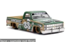 Chevrolet Silverado Kaido Intimidator V2, grün/braun, 1980, 1:64, Mini GT