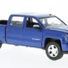 Chevrolet Silverado 1500 LT - Z71, blau, 2017, 1:24, Motormax