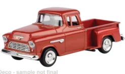 Chevrolet 3100 Stepside, dunkelorange, 1955, 1:43, Motormax