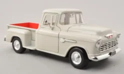 Chevrolet 5100 Stepside Pick Up, weiss, 1955, 1:24, Motormax
