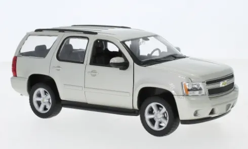 Chevrolet Tahoe, beige, 2008, 1:24, Welly