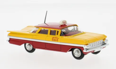 Chevrolet Taxi Cab, rot/gelb, 1965, 1:50, Corgi