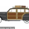 Chrysler Town & Country, braun/schwarz, 1942, 1:87, Oxford