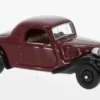 Citroen Traction Avant Faux Cabriolet, dunkelrot/schwarz, 1936, 1:87, BoS-Models