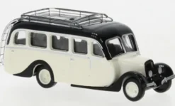 Citroen U23 Autocar, beige/schwarz, 1947, 1:87, Norev