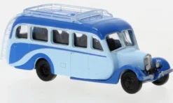 Citroen U23 Autocar, hellblau/dunkelblau, 1947, 1:87, Norev