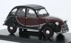 Citroen 2CV6 Charleston, dunkelrot/schwarz, 1982, 1:24, SpecialC.-132