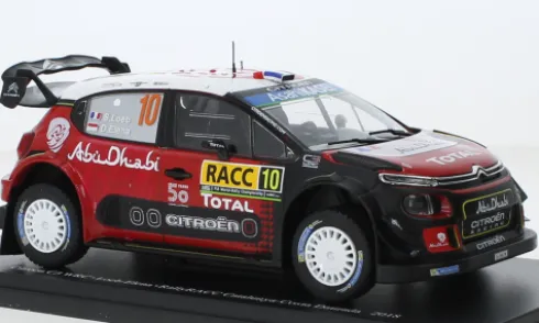 Citroen C3 WRC, Rallye WM, Rallye Catalunya, 2018, #10, S.Loeb/D.Elena, 1:24, SpecialC.-119