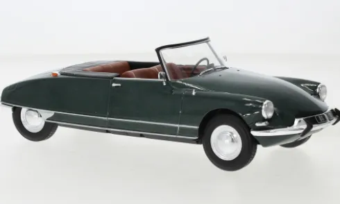 Citroen DS 19 Cabriolet, dunkelgrün, 1963, 1:24, WhiteBox