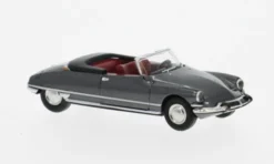 Citroen DS 19 Cabriolet, dunkelgrau, 1963, 1:87, Brekina