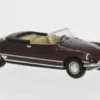 Citroen DS 19 Cabriolet, dunkelrot, 1963, 1:87, Brekina