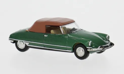 Citroen DS 19 Cabriolet, grün, 1963, 1:87, Brekina