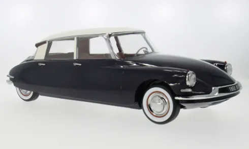 Citroen DS 19, lila/beige, 1955, 1:12, Norev