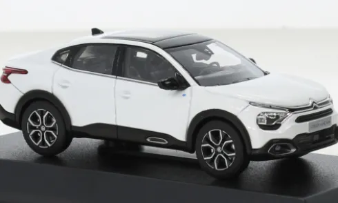 Citroen E-C4 X, weiss, 2023, 1:43, Norev