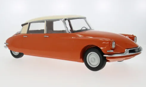 Citroen ID 19, orange/beige, 1957, 1:12, Norev