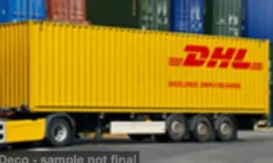 - Containerauflieger, DHL, 1:24, Solido