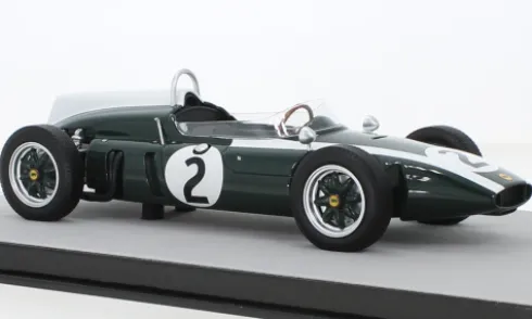 Cooper T53 Climax, Formel 1, GP Großbritannien, 1960, #2, B.McLaren, 1:18, Tecnomodel