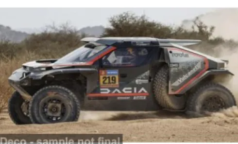 Dacia Sandrider, Rally Dakar, 2025, The Dacia Sandriders, #219, S.Loeb/F.Lurquin, 1:43, Spark