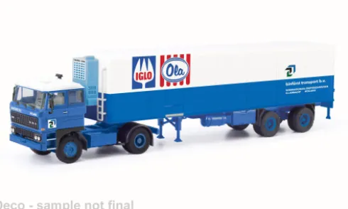 DAF 2800, Binfürst / IGLO, 1:87, Herpa / Modellbau Schwarz
