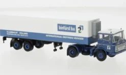 DAF FT 2600 Kühlkoffer-SZ, 1962, Binfürst, 1:87, Brekina