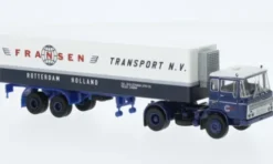 DAF FT 2600 Kühlkoffer-SZ, 1962, Fransen, 1:87, Brekina
