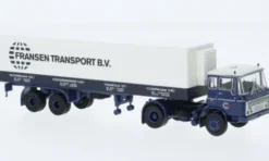 DAF FT 2600 Kühlkoffer-SZ, 1962, Fransen, 1:87, Brekina