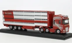 DAF XF Euro 6, rot, Houghton Parkhouse Livestock Transporter Bert Christie, 1:76, Oxford