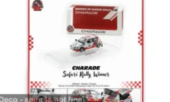 Daihatsu Charade, Rallye Safari, 1992, #12, 1:64, BM Creations