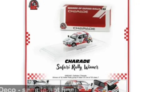 Daihatsu Charade, Rallye Safari, 1992, #12, 1:64, BM Creations