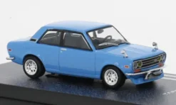 Datsun 510, blau, 1:64, Tarmac Works