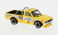 Datsun 620, gelb/Dekor, 1:64, Pop Race