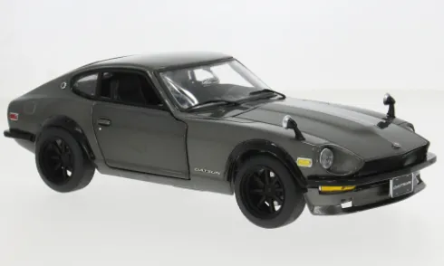 Datsun 240Z, dunkelgrau, 1971, 1:18, Sun Star