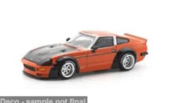 Datsun 280ZX (S13), orange/schwarz, 1:64, Pop Race