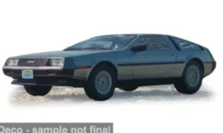 DeLorean DMC-12, silber, 1981, 1:43, IXO America