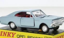 Dinky Toys / Atlas Opel Rekord C Coupe 1900, metallic-hellblau