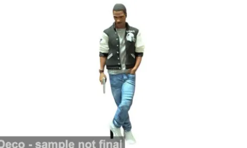 Diorama Axel Foley, Beverly Hills Cop, 1:18, Cartrix