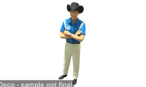 Diorama Axel Foley, 1:18, Cartrix