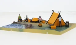 Diorama Country Side, orange, 1:64, BM Creations