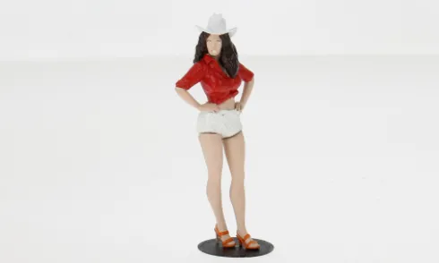Diorama Daisy Duke, The Dukes of Hazzard, 1:24, Cartrix
