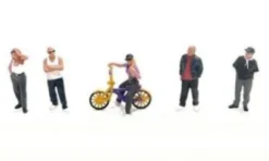 Diorama Figur Set: Lowriders 5, 1:64, American Diorama