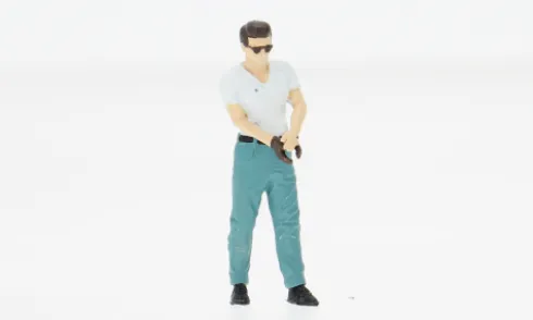 Diorama James Dean, 1:43, Cartrix