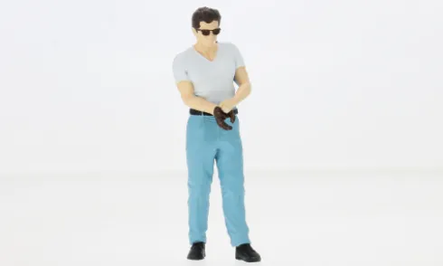 Diorama James Dean, 1:18, Cartrix