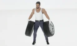 Diorama Muscle Mechanics - 1, 1:24, American Diorama