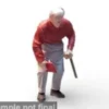 Diorama Old Biff Tannen, Back To The Future II, 1:24, Cartrix