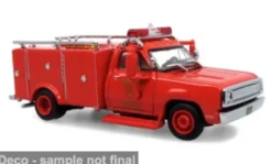 Dodge 300 Rescue Unit, LACOFD - Los Angeles County Of Fire Department - Squad 51, 1:87, Iconic Replicas