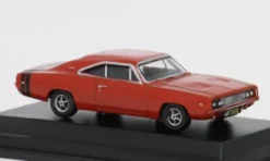 Dodge Charger, rot, 1968, 1:87, Oxford