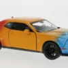 Dodge Challenger Hellcat SRT, gelb/Dekor, 2018, 1:24, Motormax